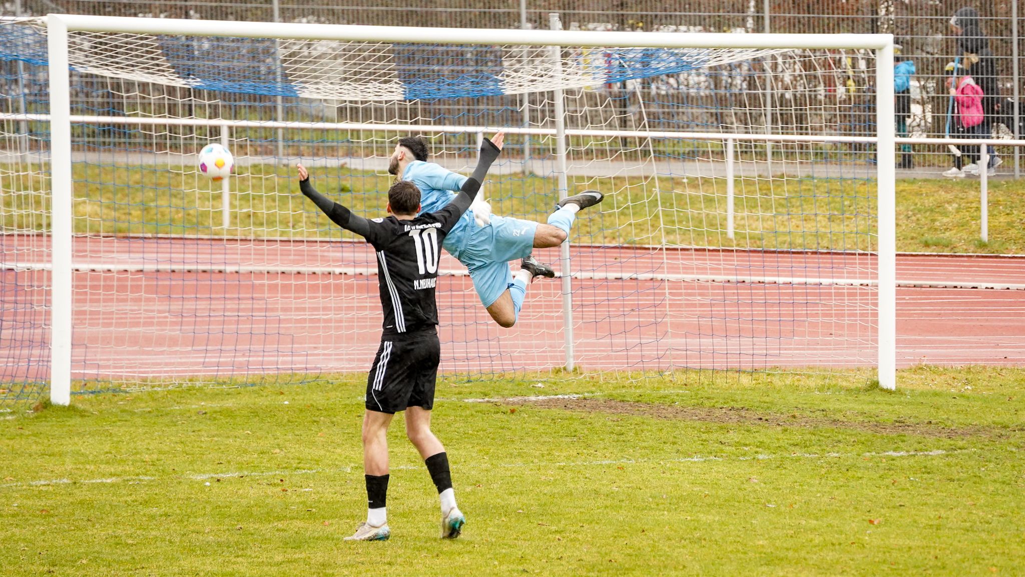 Fußballspiel der SpVgg Kaufbeuren